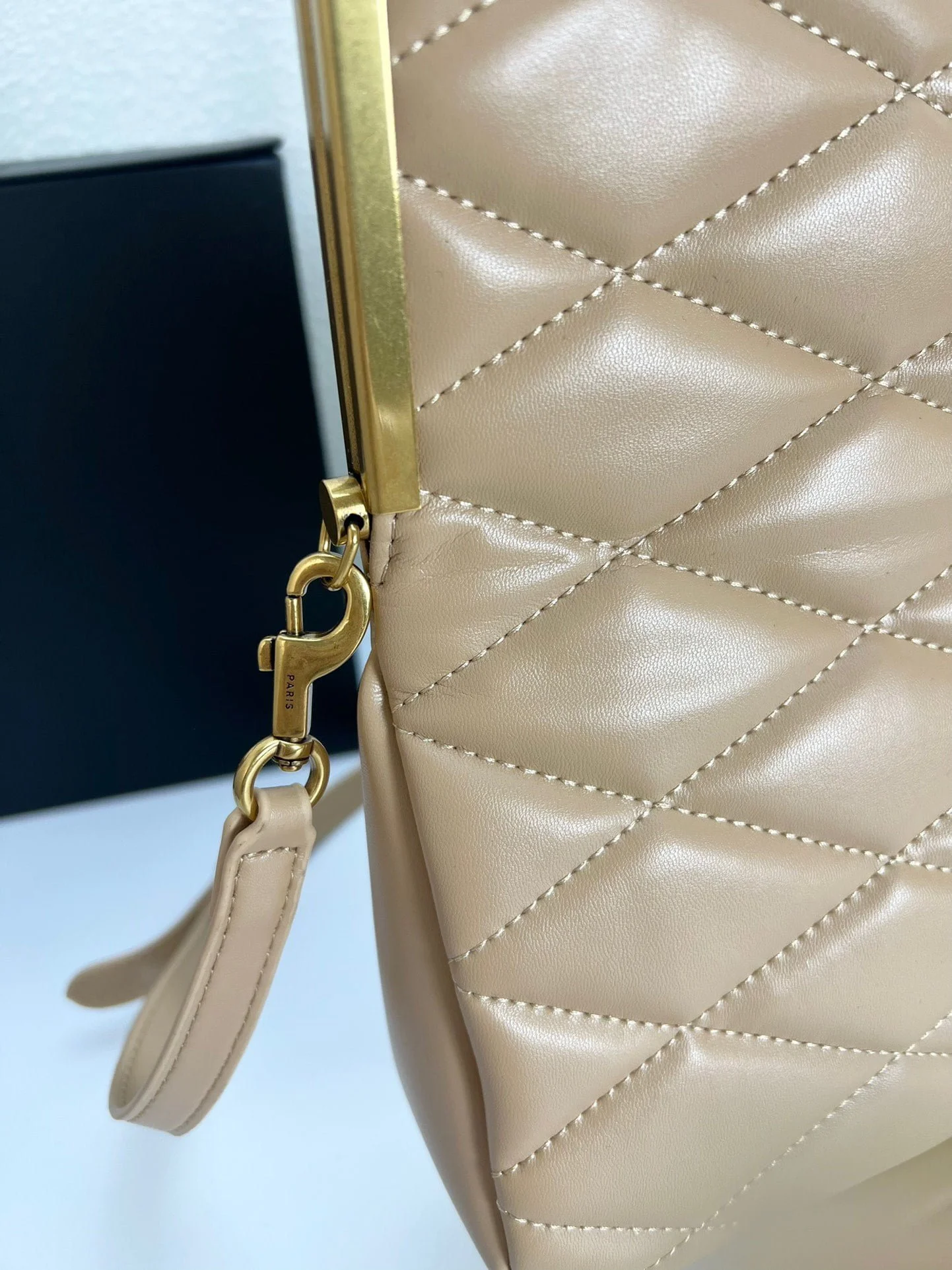 YSL23 New arrival Handbag Crossbody bag apricot 71314 size: 25*20cm - LITELUX