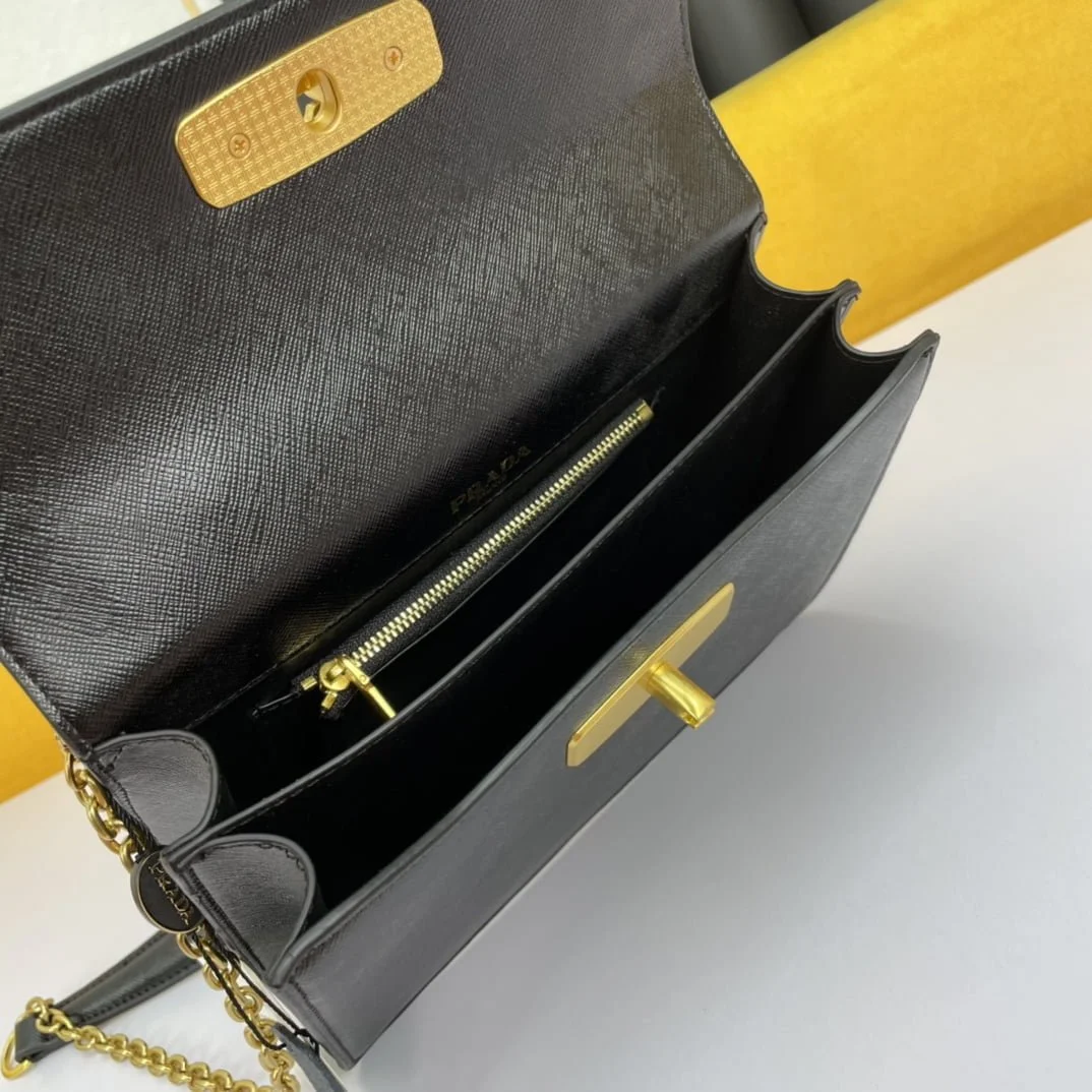 Prada organ bag black size: 20*15*5cm - LITELUX