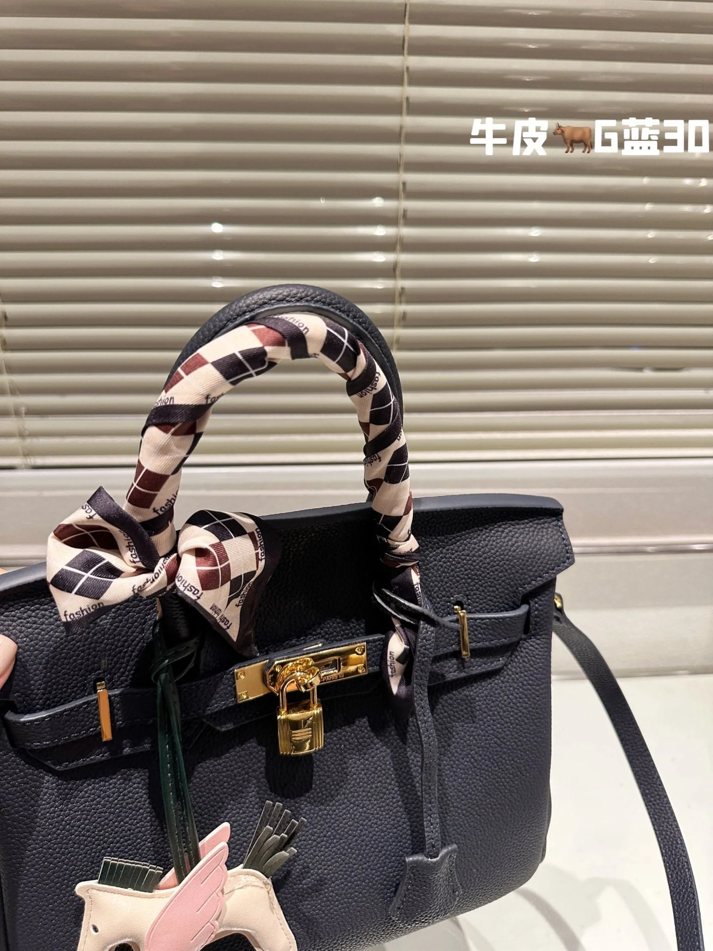 Hermès Birkin Togo Calf Gold Hardware Midnight blue size: 30Cm/ 25Cm - LITELUX