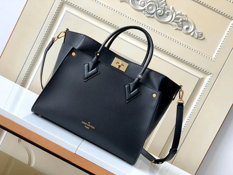 Louis Vuitton / LV on my side m22225 Black size: 30.5*24.5*14cm - LITELUX