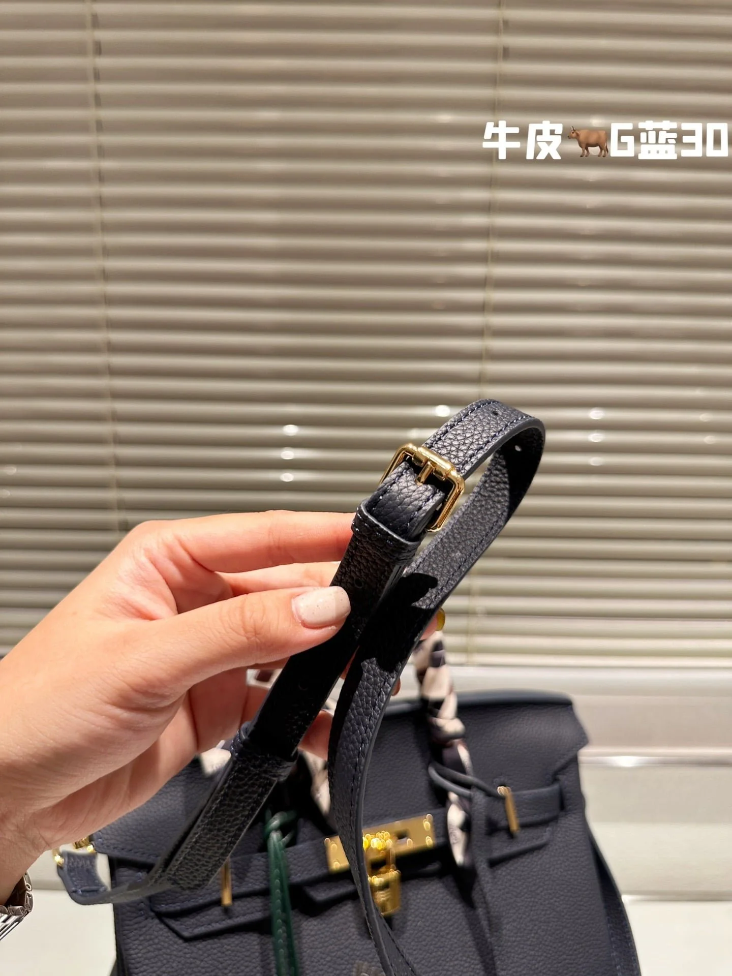 Hermès Birkin Togo Calf Gold Hardware Midnight blue size: 30Cm/ 25Cm - LITELUX