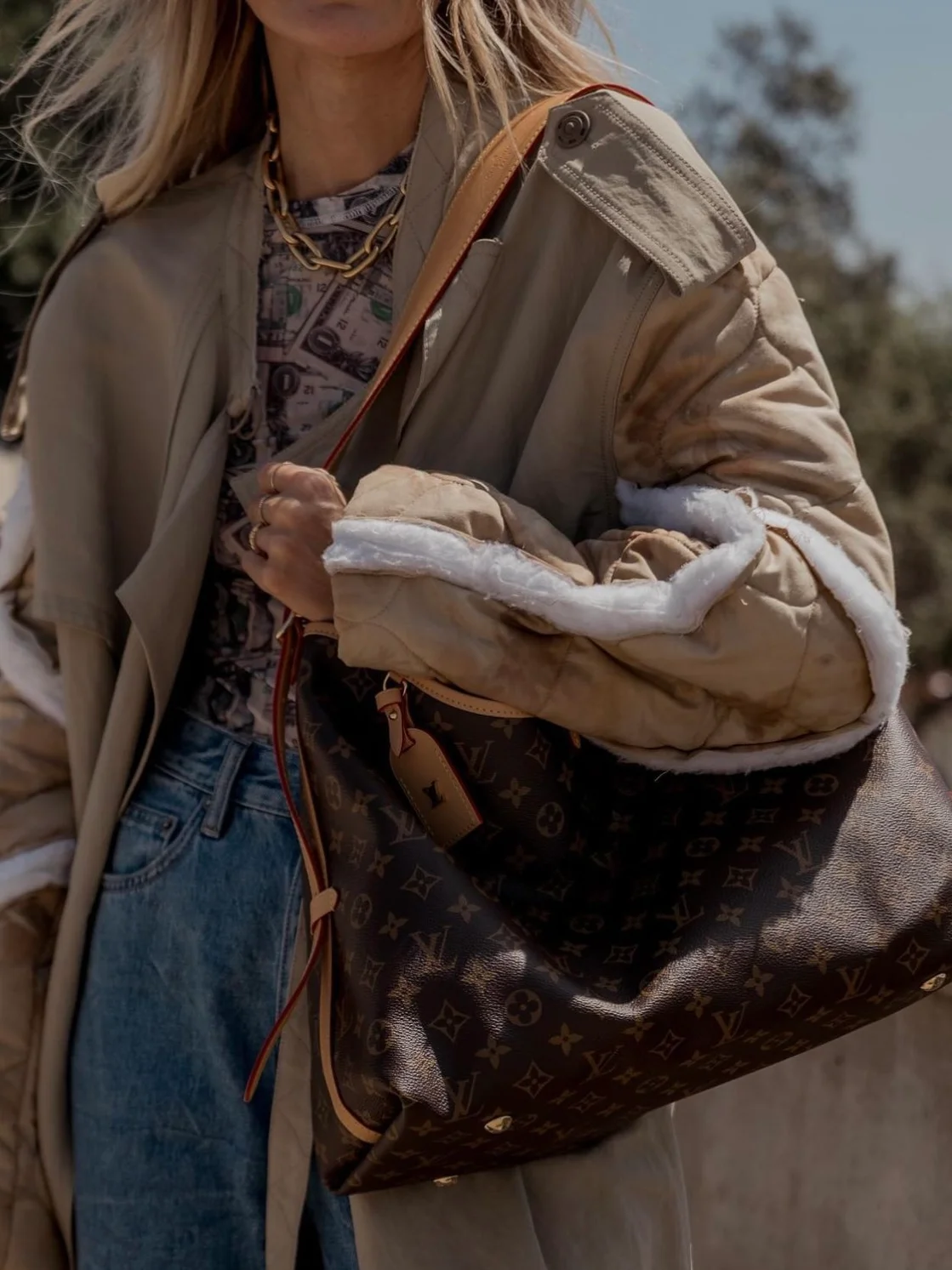 2023 Louis Vuitton carryall large size bag M46197 - LITELUX