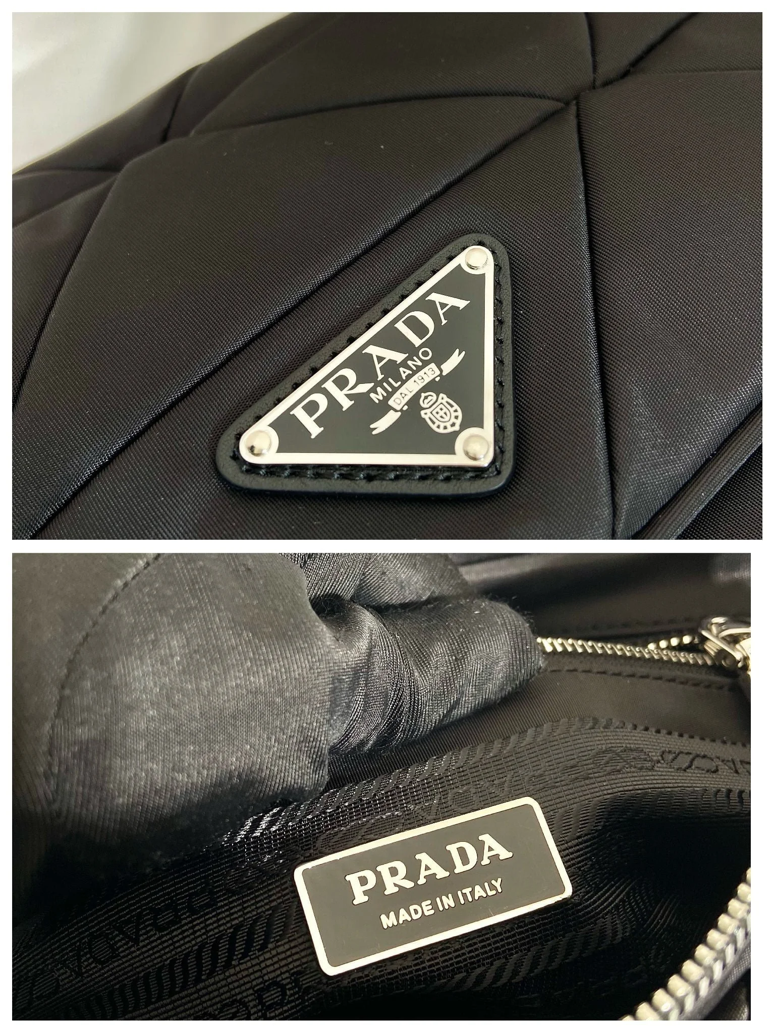 Prada nylon Three-piece set shoulder bag 1bd290 size: 24*24*8.5cm - LITELUX
