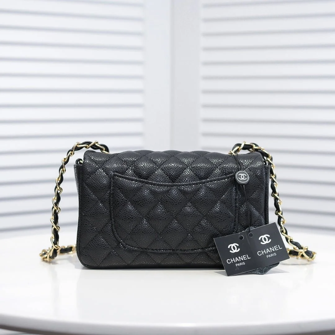 Chanel Cowhide with caviar with gold hardware 1116 size: 20*14*7cm/25.5*16*6.5cm/30*18*8cm - LITELUX