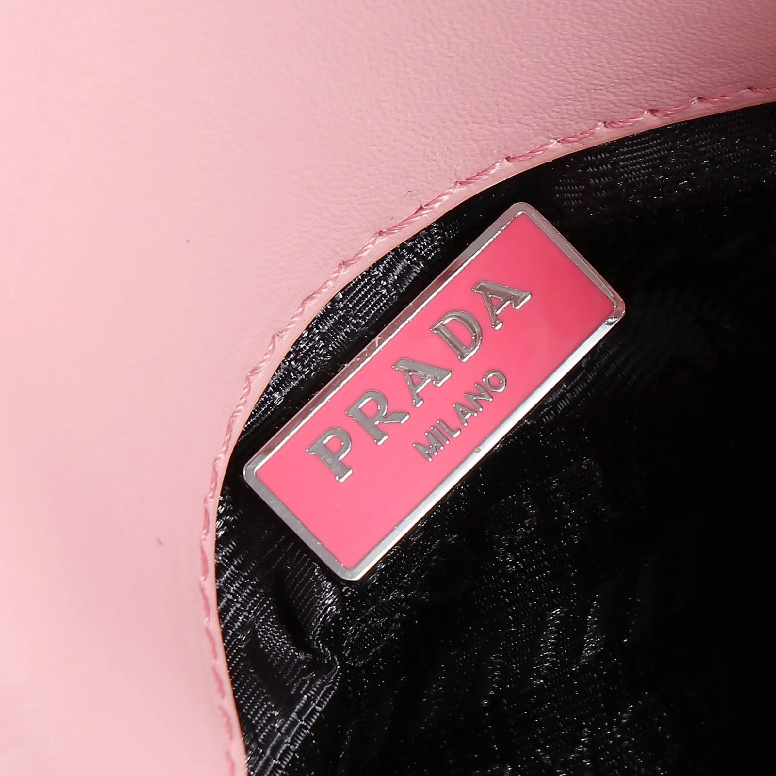 Prada hobo cleo Patent leather 611 pink size:22*13cm - LITELUX