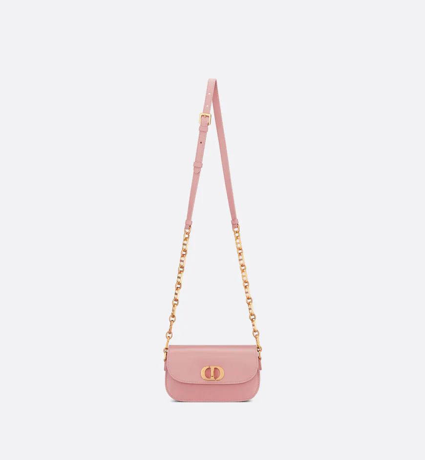 DIOR / SMALL 30 MONTAIGNE AVENUE BAG Antique Pink Box Calfskin M9261UMOA_M77P - LITELUX