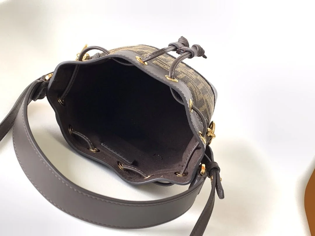 Fendi mon tresor mini Bucket bag size:18.5*12*10cm - LITELUX