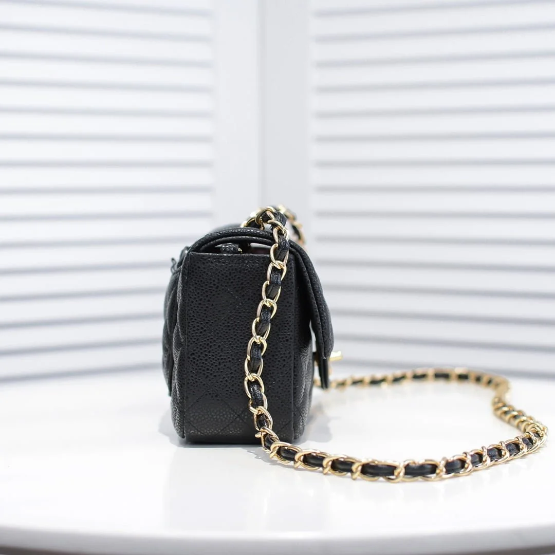 Chanel Cowhide with caviar with gold hardware 1116 size: 20*14*7cm/25.5*16*6.5cm/30*18*8cm - LITELUX
