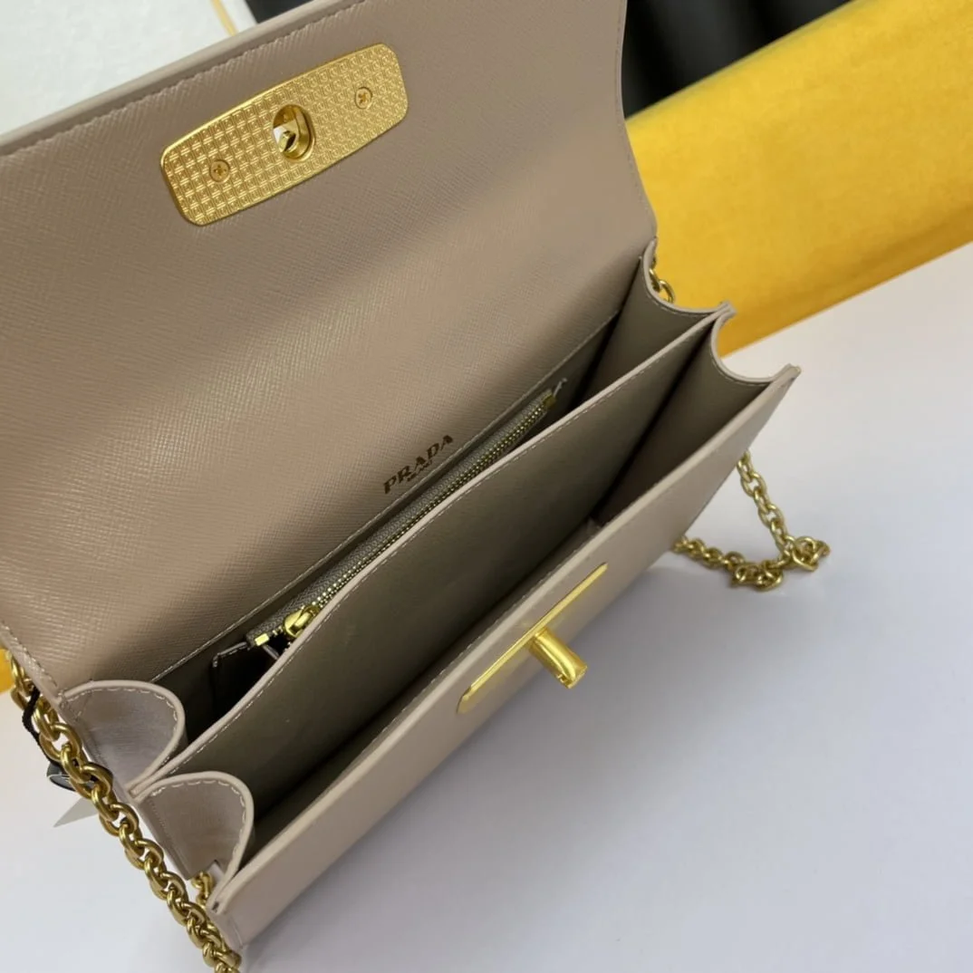 Prada organ bag grey size: 20*15*5cm - LITELUX