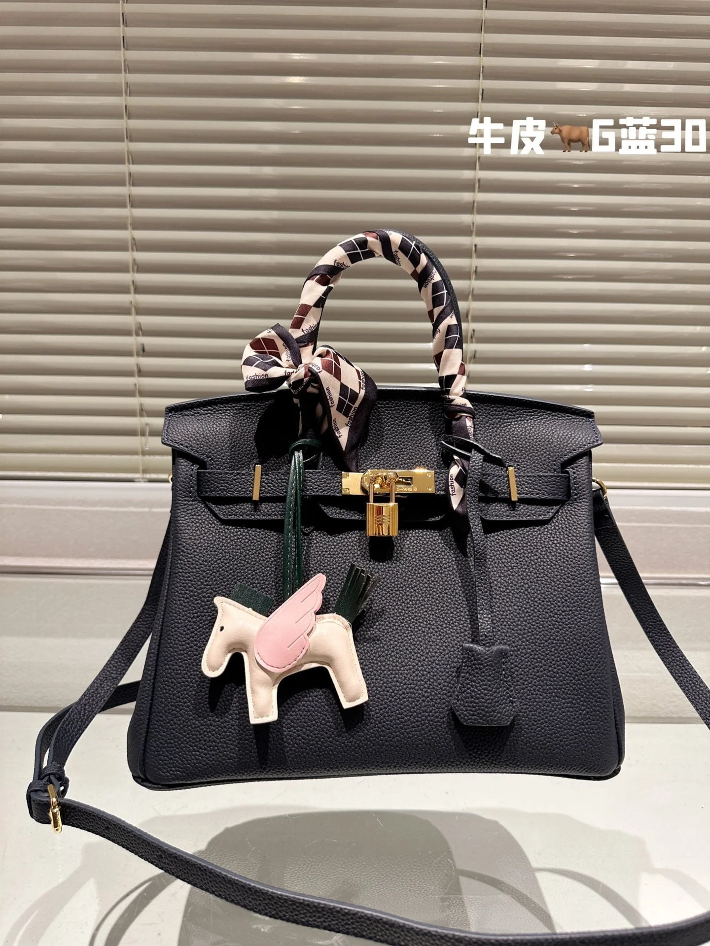 Hermès Birkin Togo Calf Gold Hardware Midnight blue size: 30Cm/ 25Cm - LITELUX