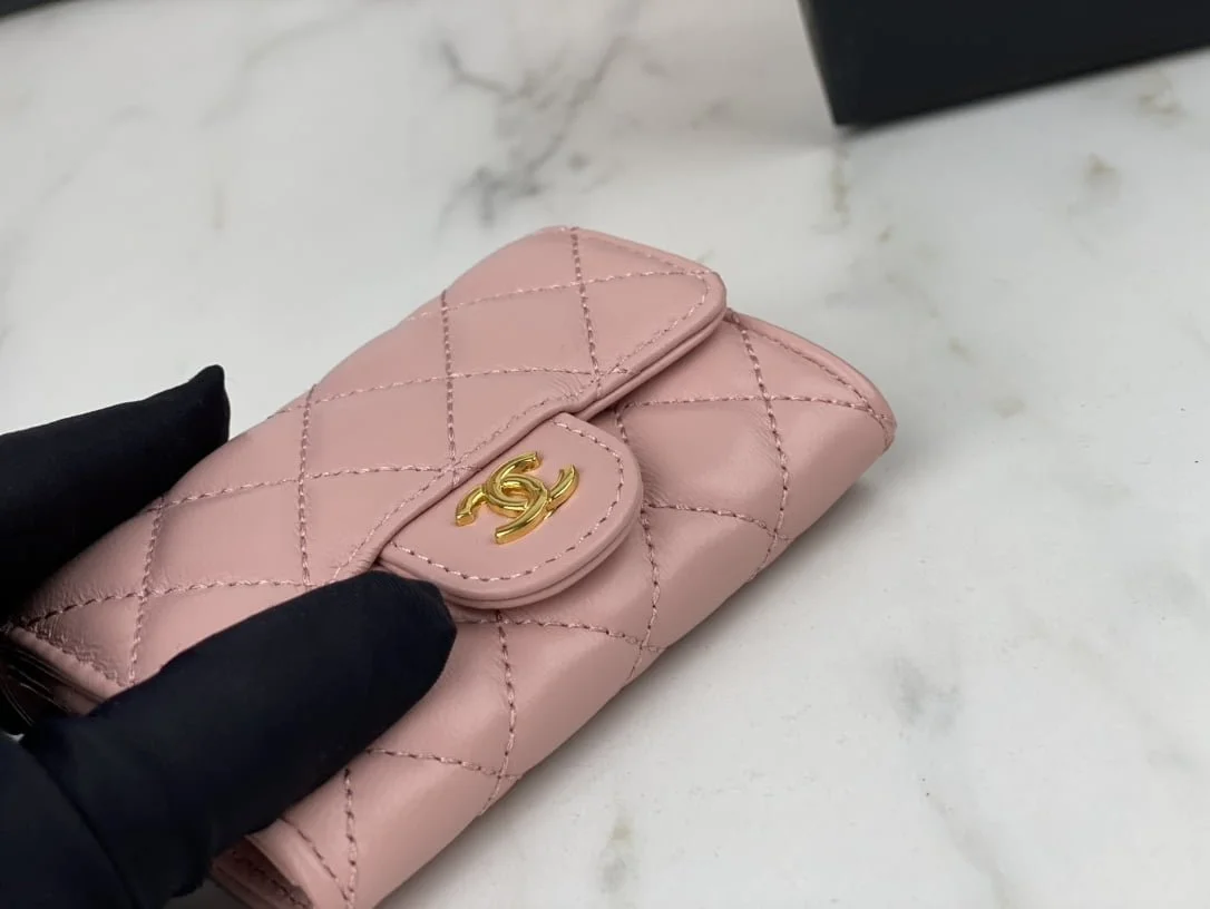 Chanel classic Card Bag & coin Wallet sheepskin  AP0214 size:7.5 * 11.3 * 2.1 cm - LITELUX