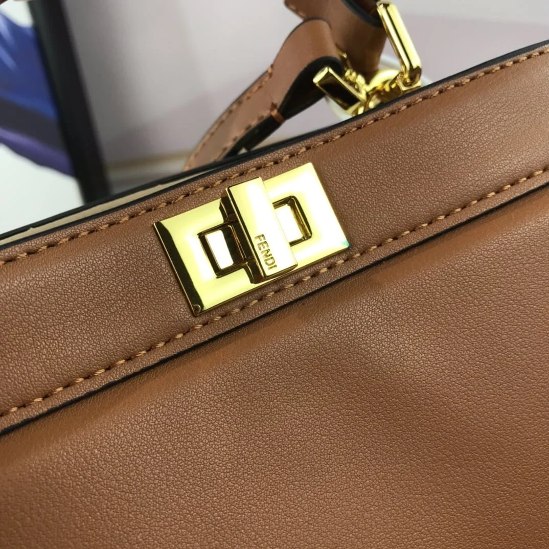 FENDI PeekaboolseeuPetite 0778 Brown size: 20*15.5*11CM - LITELUX