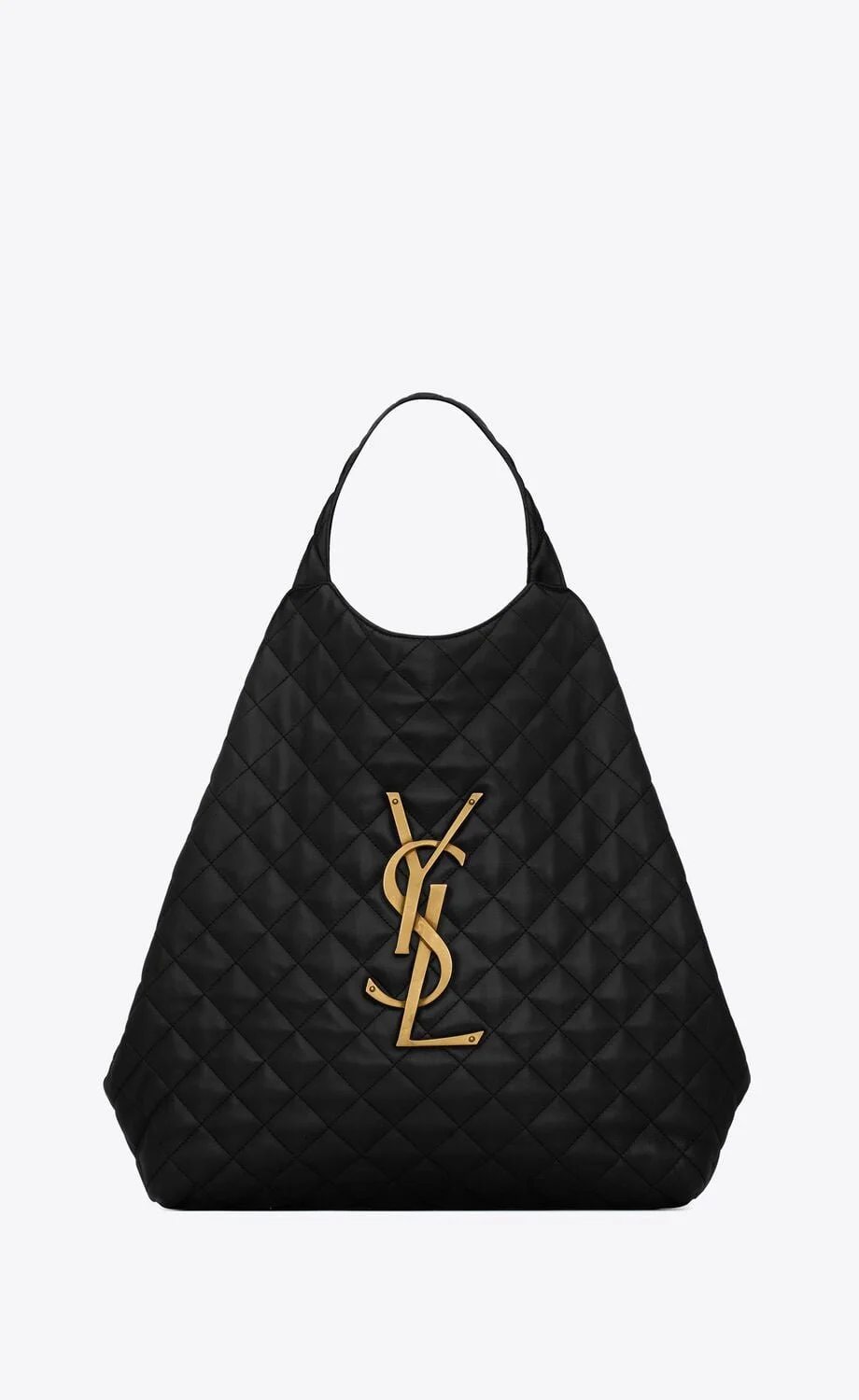 YSL / ICARE MAXI SHOPPING BAG IN QUILTED LAMBSKIN 698651AAANG1000 - LITELUX
