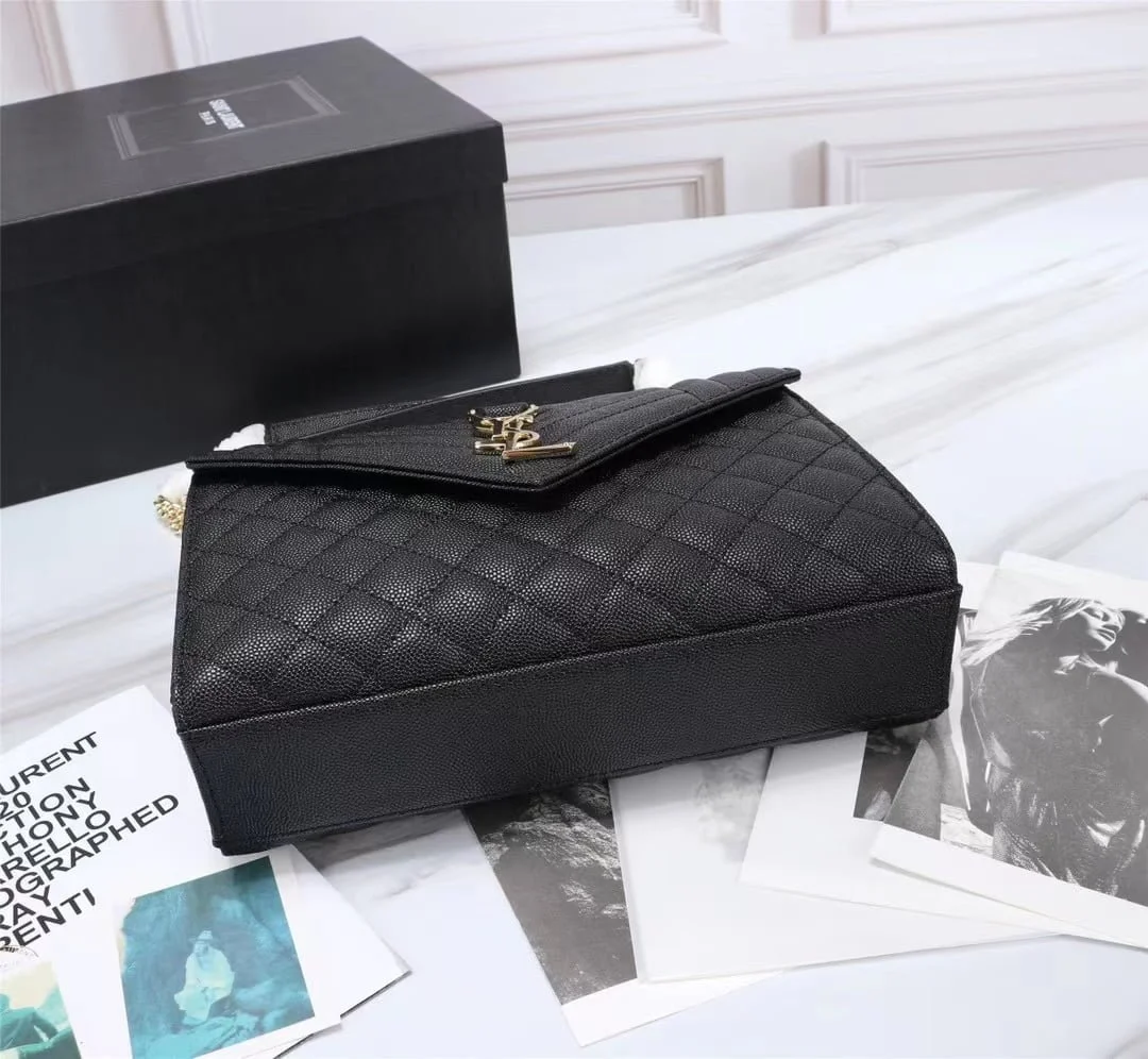 YSL Saint Laurent leather chain crossbody bag - LITELUX