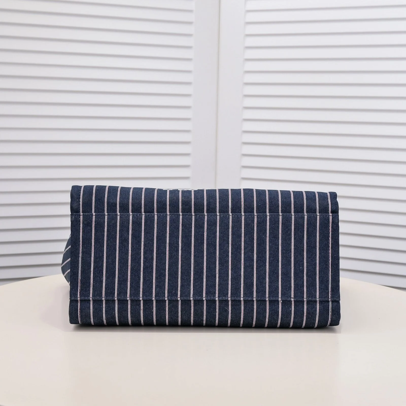 Chanel new beach bag denim bag navy blue 67178-7size: 48*38*30*14cm - LITELUX