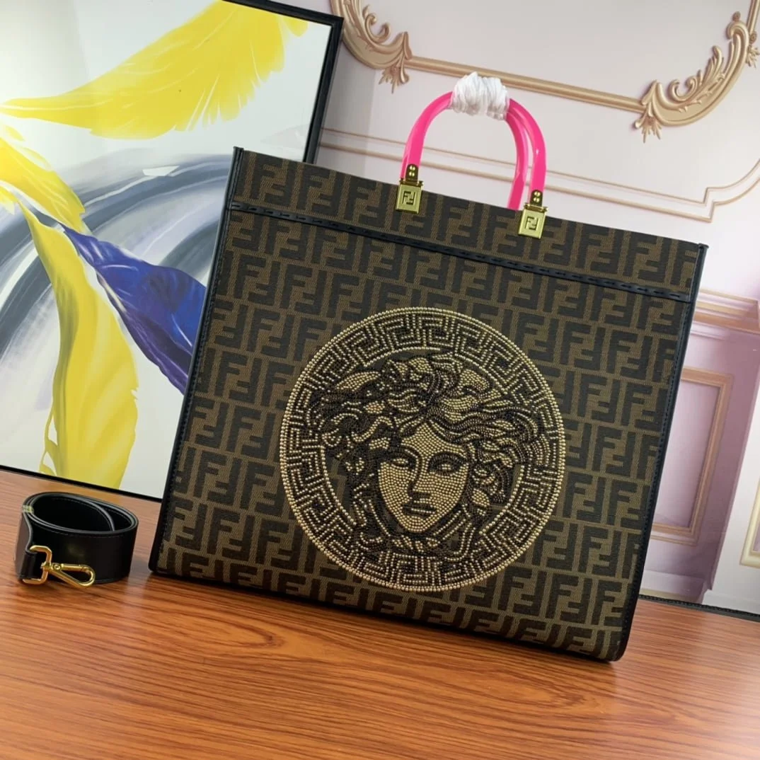 FENDI Fendace Tote Bag Size: 40cm/36cm - LITELUX