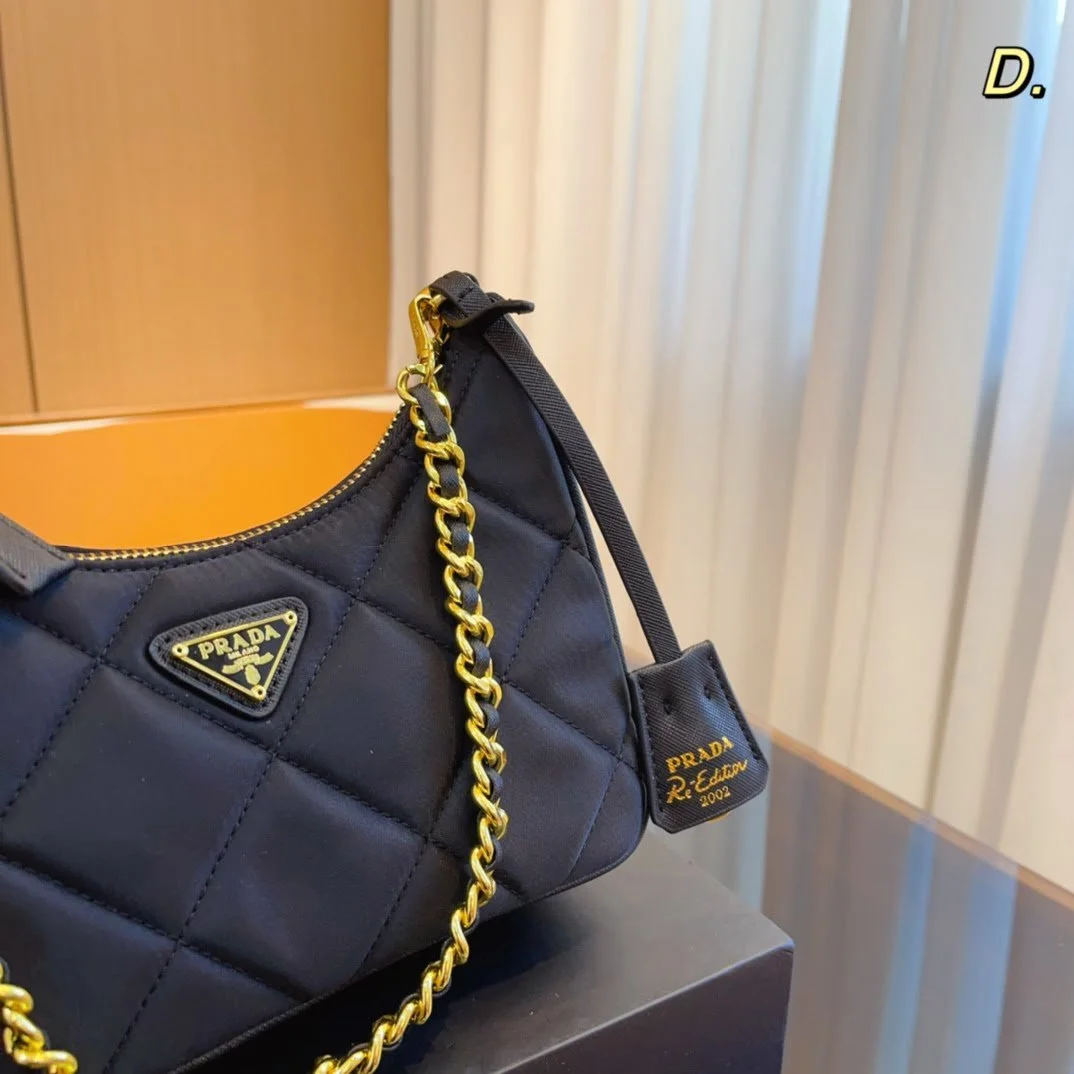 Prada Underarm handbag size: 21*6*17cm - LITELUX