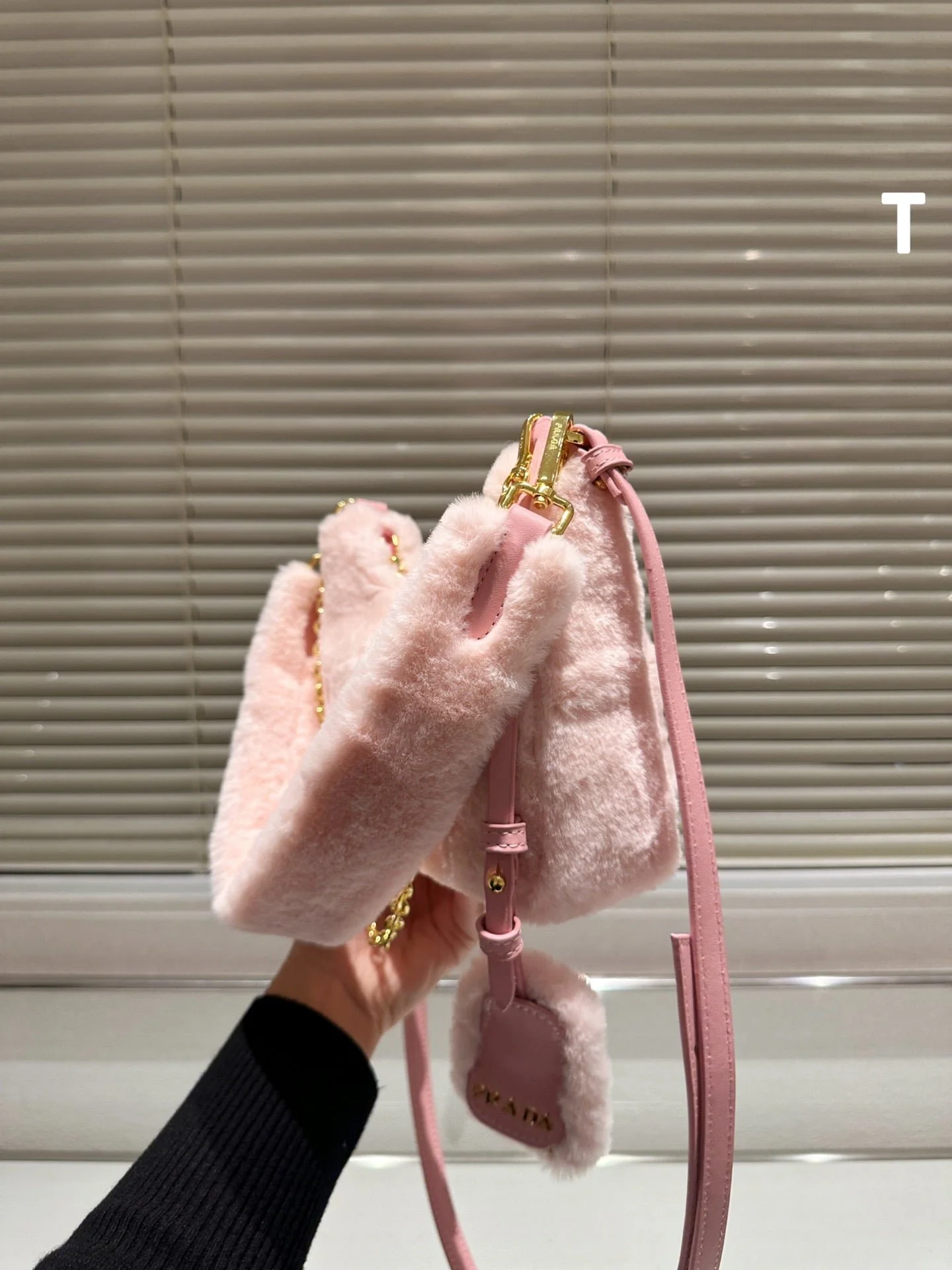 Prada Fluffy hobo Three-piece set handbag size:21cm - LITELUX