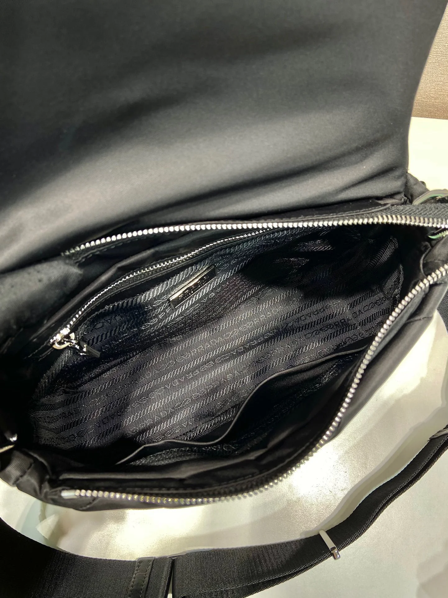 Prada nylon Three-piece set shoulder bag 1bd290 size: 24*24*8.5cm - LITELUX