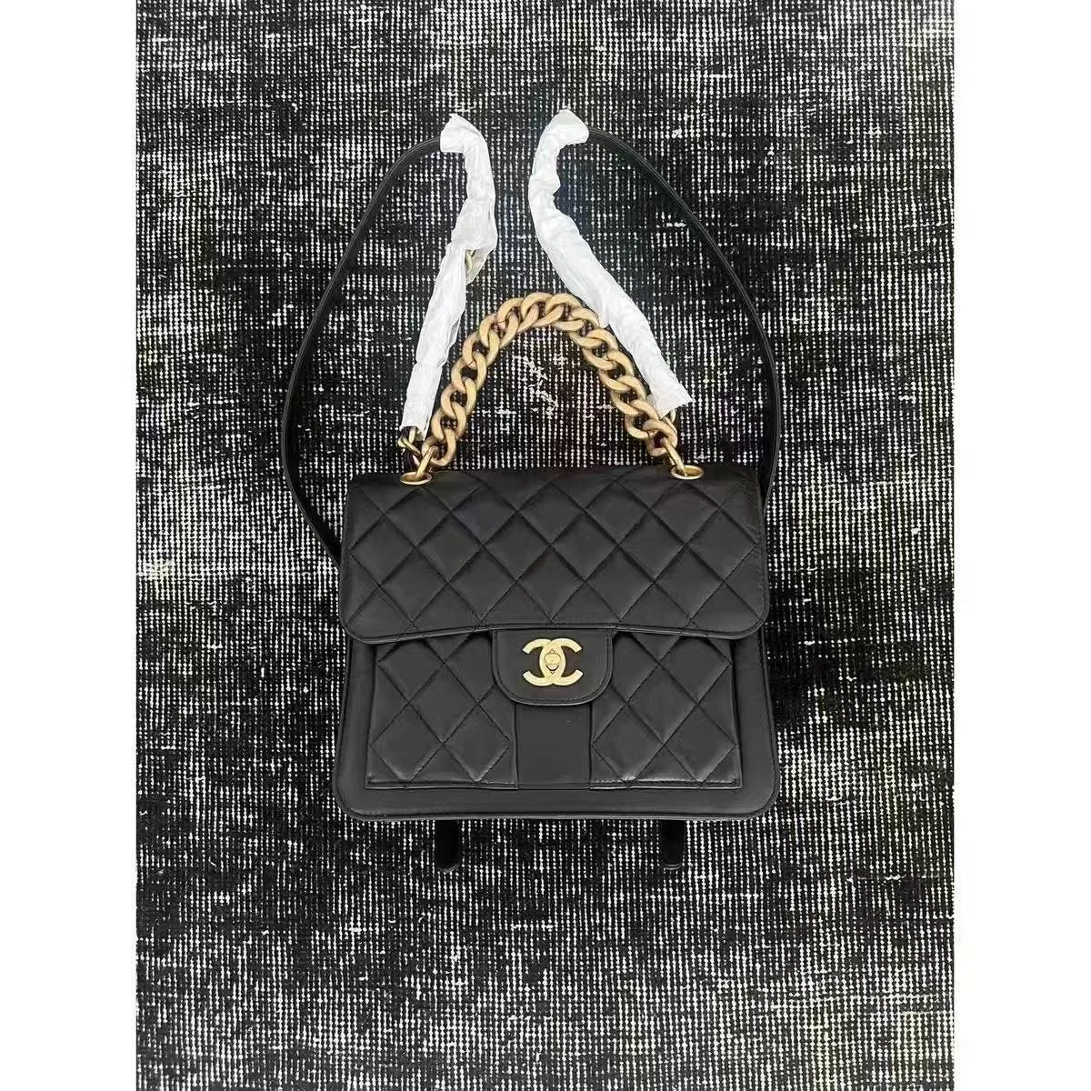 CELINE Crocodile pattern Chain bag - LITELUX