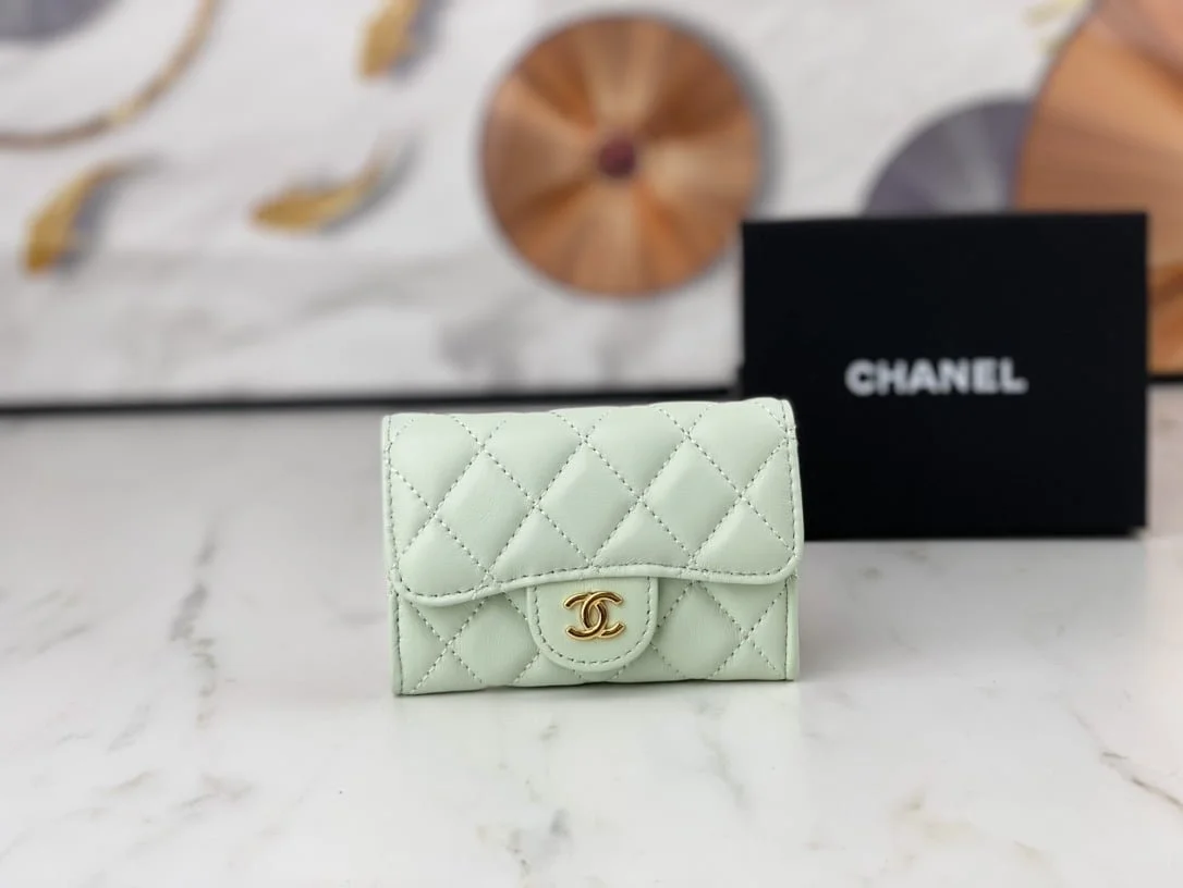 Chanel classic Card Bag & coin Wallet sheepskin  AP0214 size:7.5 * 11.3 * 2.1 cm - LITELUX
