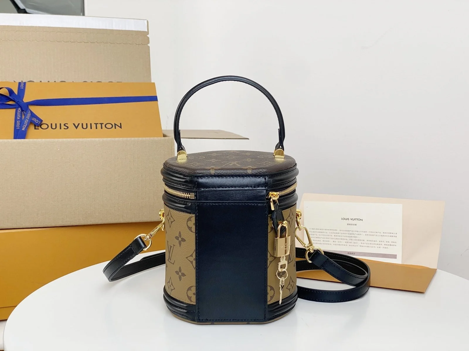 Louis Vuitton / LV monogram Drum bag m43986 size: 16*14.5*16cm - LITELUX