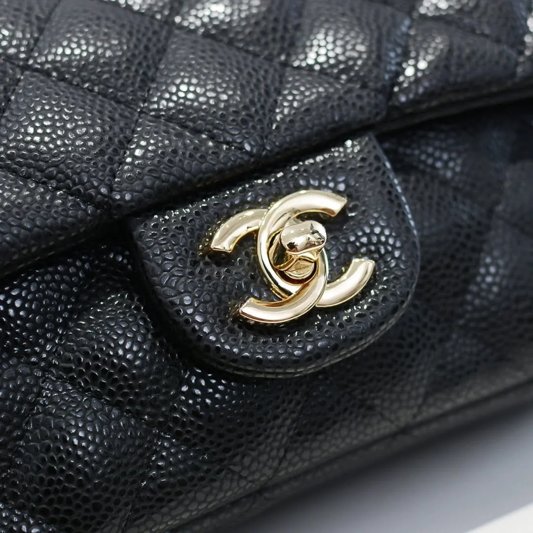 Chanel Cowhide with caviar with gold hardware 1116 size: 20*14*7cm/25.5*16*6.5cm/30*18*8cm - LITELUX