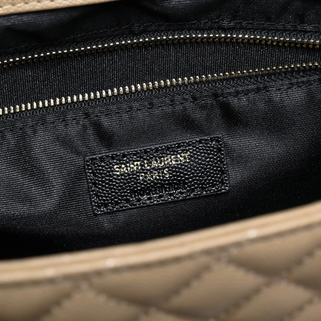 YSL SAINT LAURENT SLP shoulder crossbody bag with gold hardware A1602 size: 31*20*8cm - LITELUX