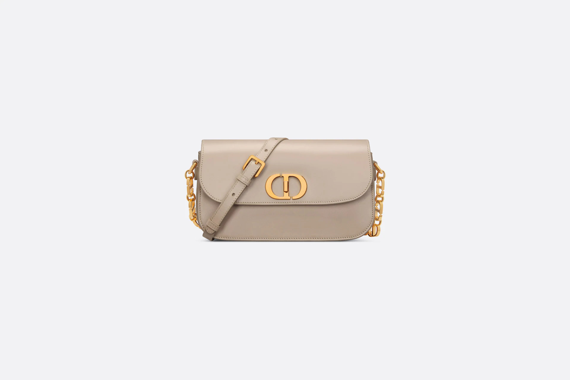 DIOR / SMALL 30 MONTAIGNE AVENUE BAG Powder Beige Box Calfskin M9261UMOA_M51U - LITELUX