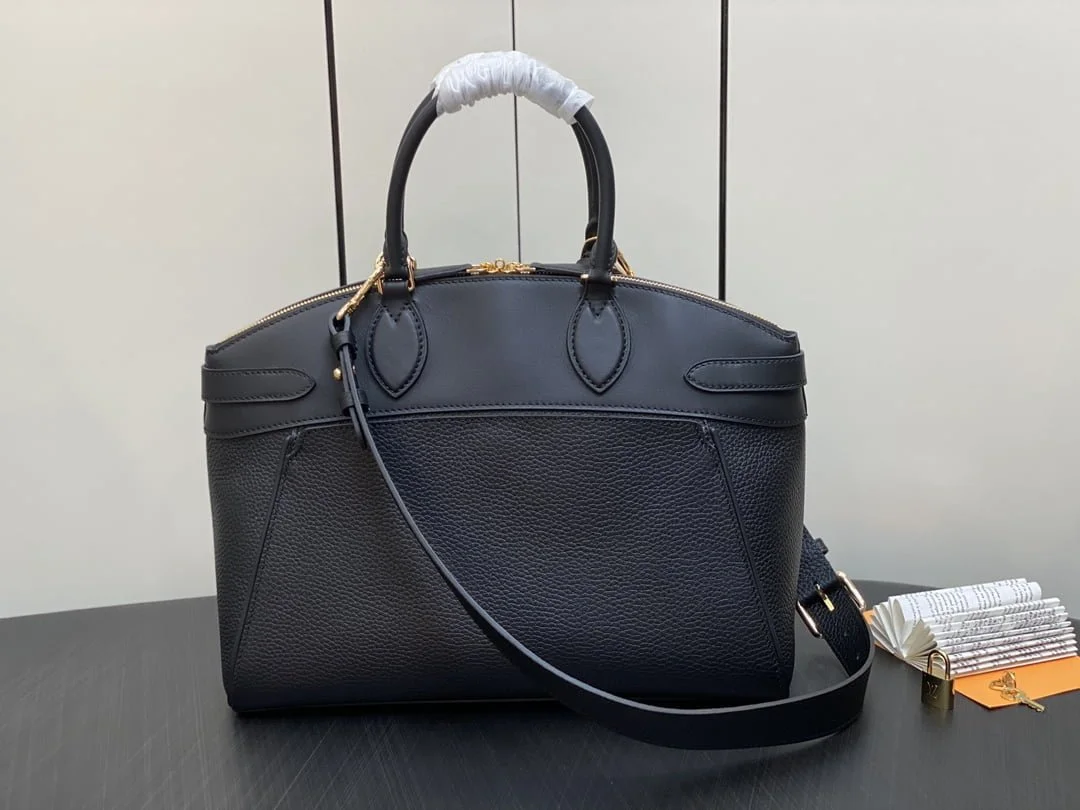 Louis Vuitton / LV zys lock it mm real leather m22914 size: 36*29*15cm - LITELUX