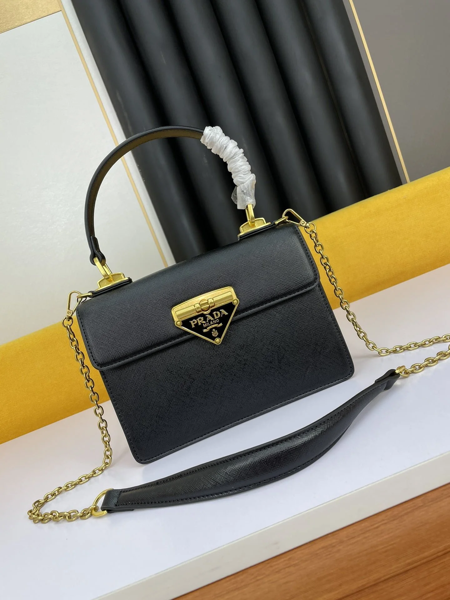 Prada organ bag black size: 20*15*5cm - LITELUX