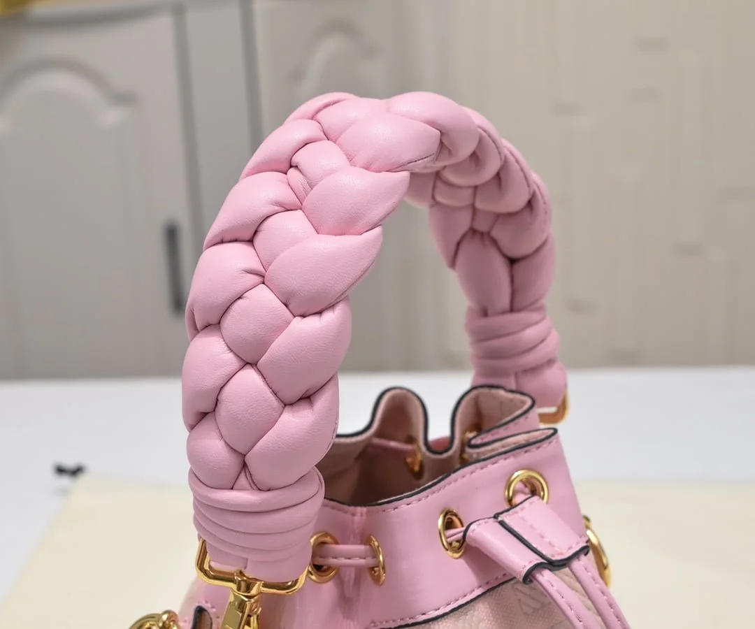 FENDI mini bucket bag 0189 Pink - LITELUX