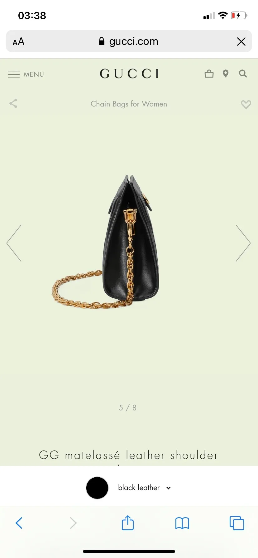 Gucci Bag  – 119143476 - LITELUX