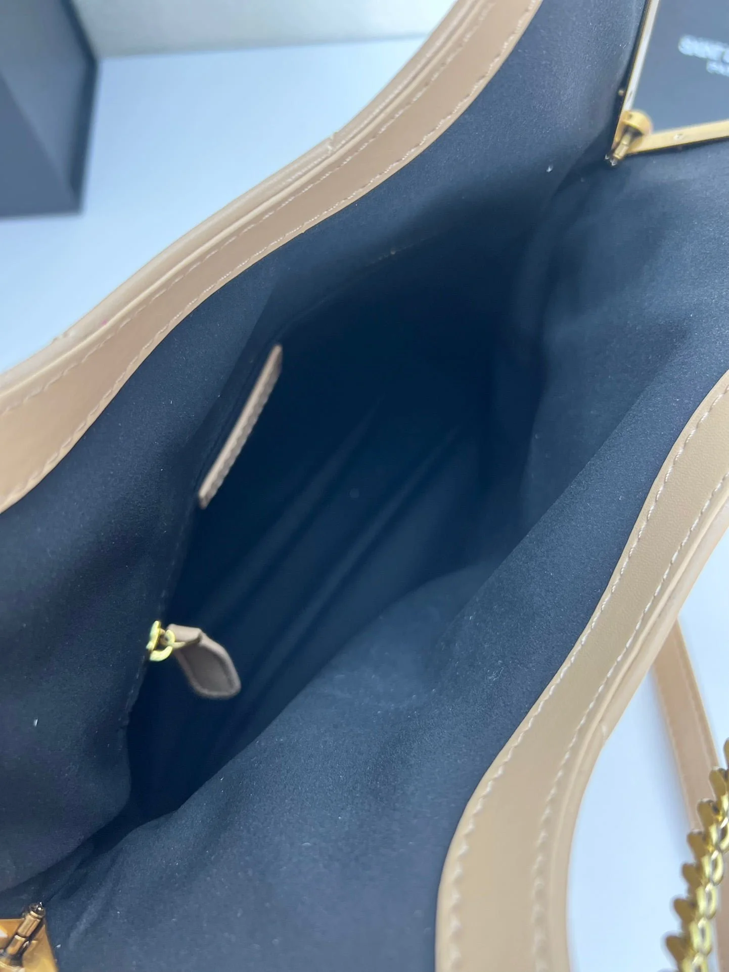 YSL23 New arrival Handbag Crossbody bag apricot 71314 size: 25*20cm - LITELUX