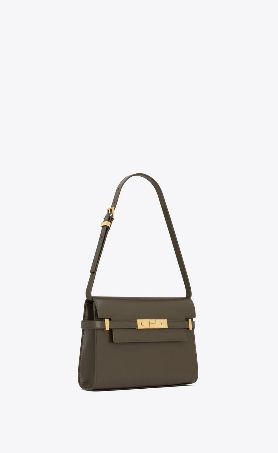 YSL / MANHATTAN SMALL SHOULDER BAG IN BOX SAINT LAURENT LEATHER 6756260SX0W3237 - LITELUX