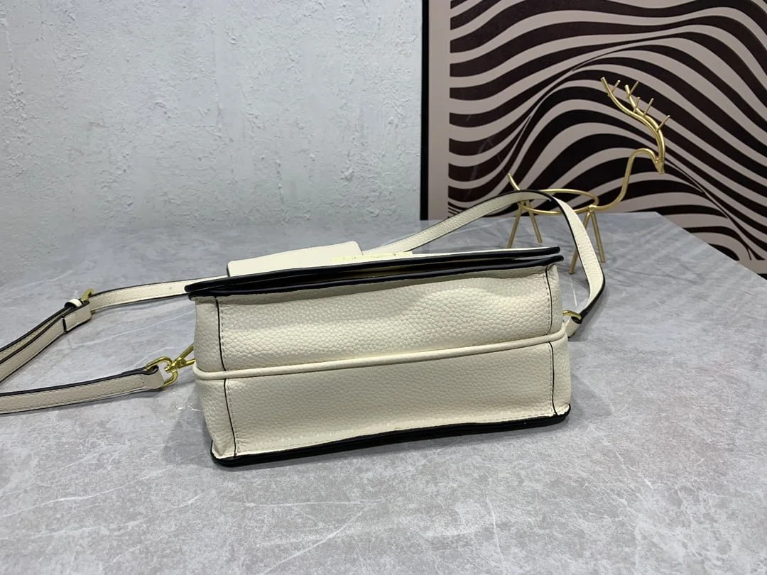 Prada renovate shoulder bag cream white 55139 Size:24*15*10.5cm - LITELUX