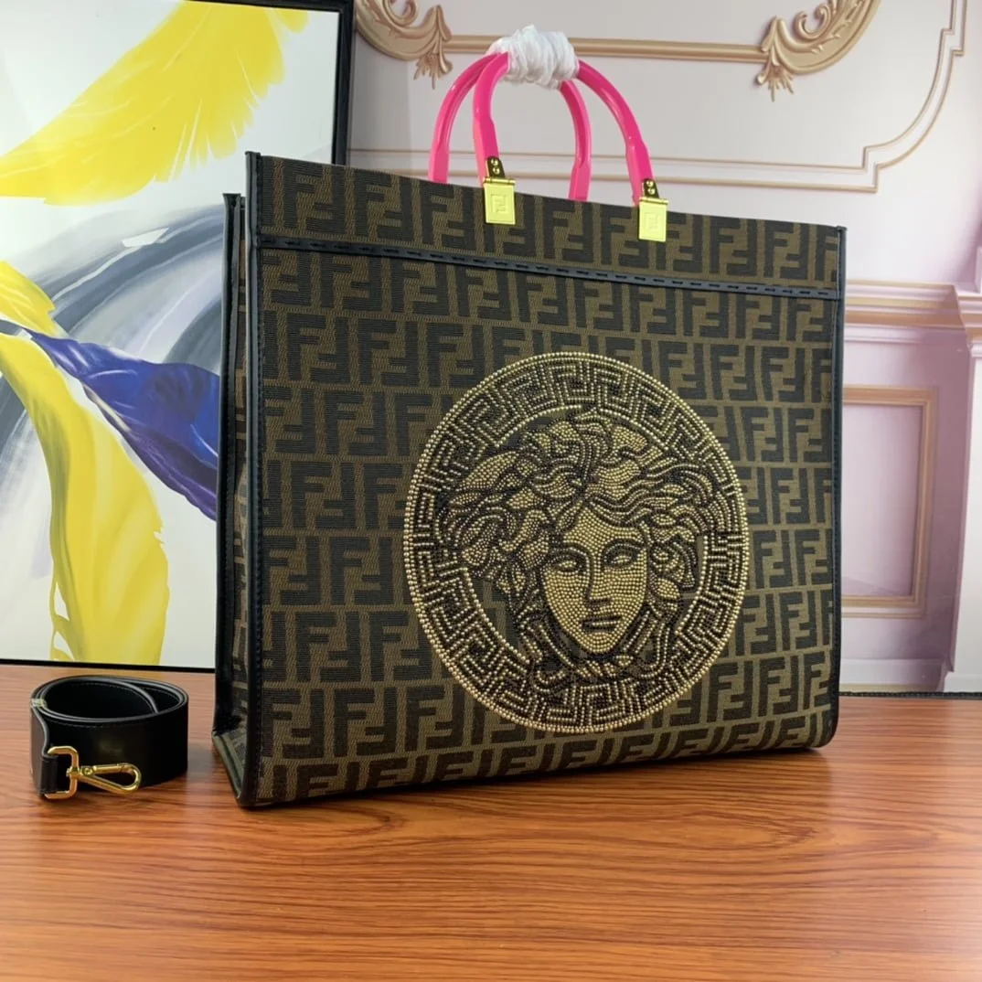 FENDI Fendace Tote Bag Size: 40cm/36cm - LITELUX