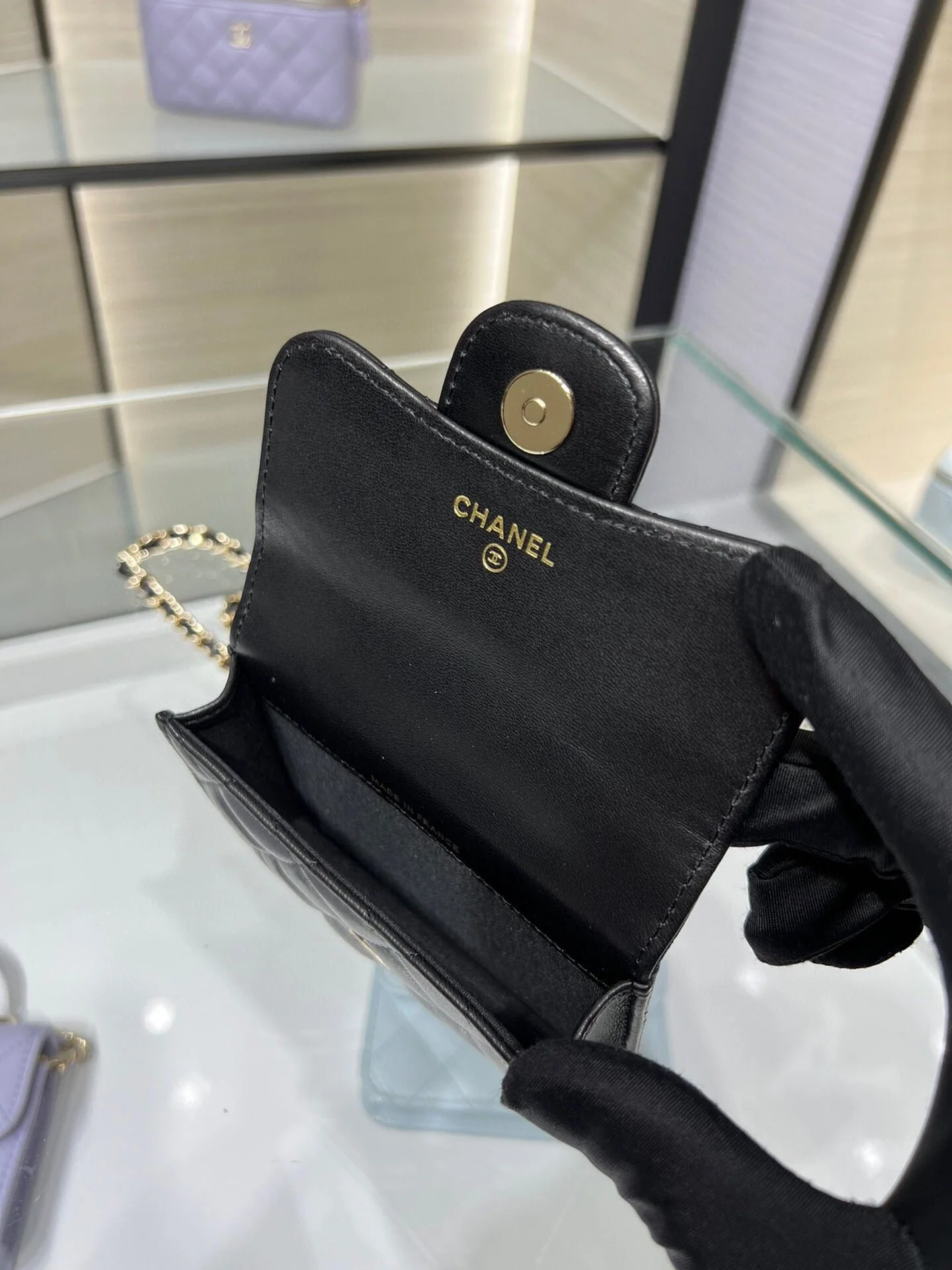 Chanel ohanel Coin purse chain bag size: 12.5*9.5*cm - LITELUX