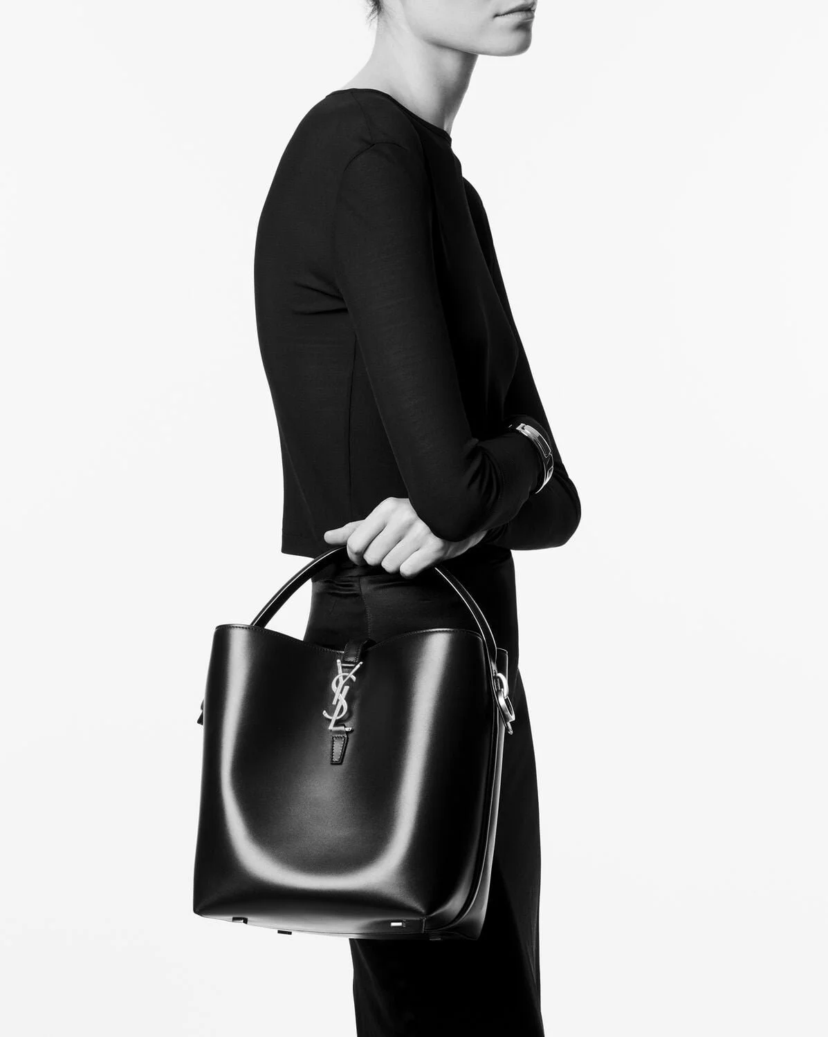 YSL / LE 37 IN SHINY LEATHER 7428282R20W1000 - LITELUX