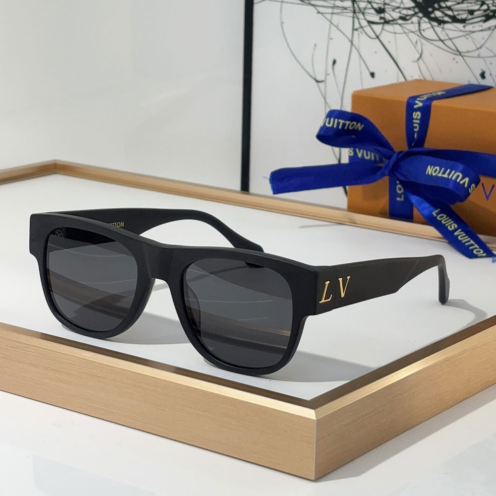 Louis Vuitton LV Mirror Leg Logo identification sunglasses Top quality （） - LITELUX