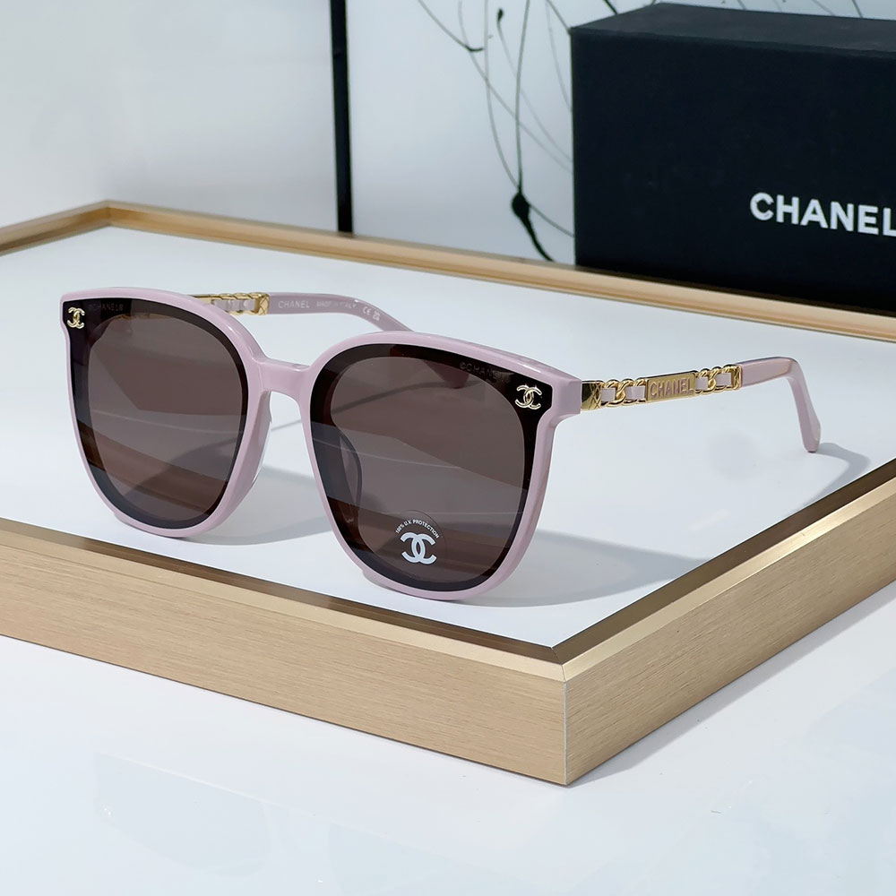 Chanel Mirror Logo Decoration Sunglasses Top quality （） - LITELUX