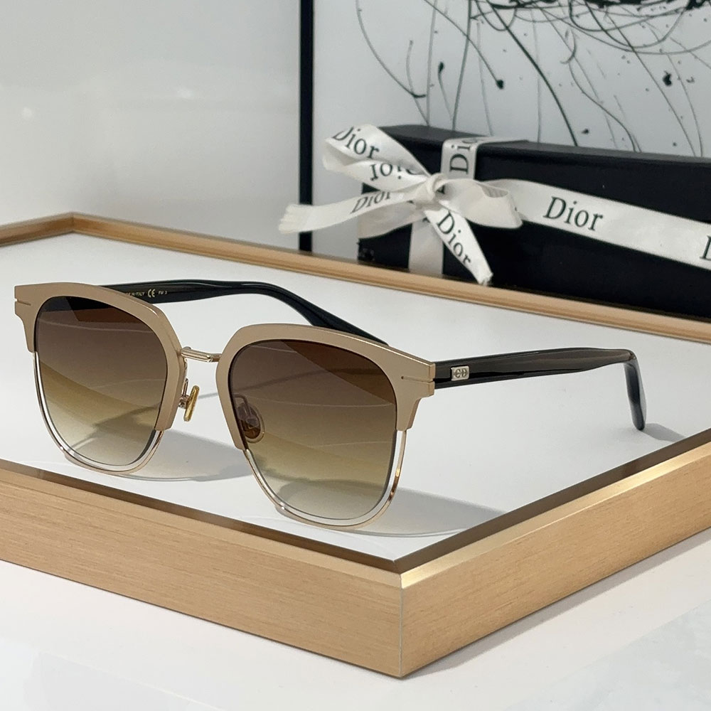 DiorPlate Frame Elegant And Beautifulsunglasses Top quality () - LITELUX