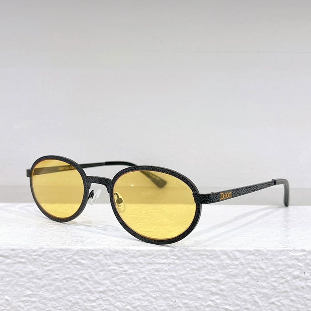 Dior Slim Metal Gold Frame sunglasses Top quality () - LITELUX
