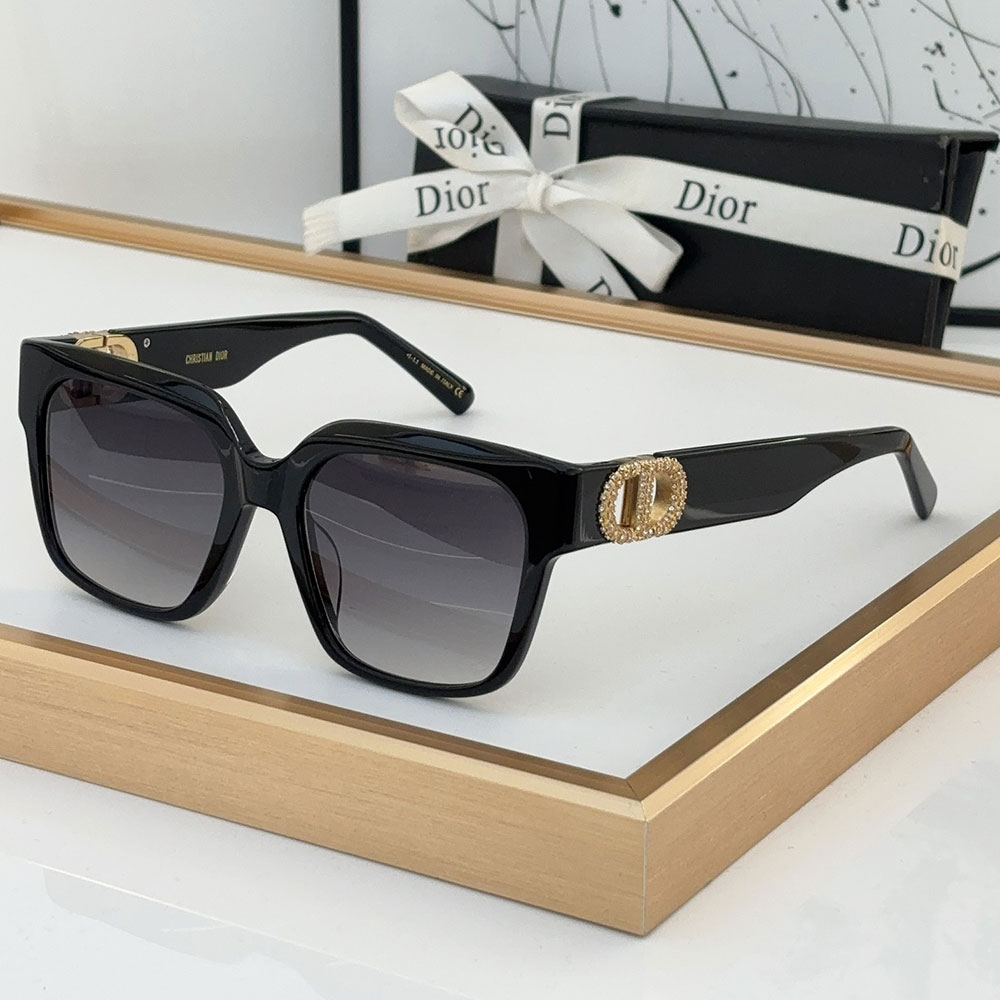 Dior Mirror Leg Hollow CD Logo sunglassesTop quality () - LITELUX