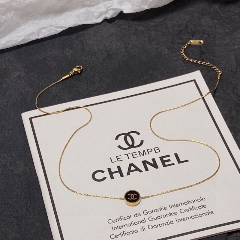 Chanel Necklaces - Black - LITELUX