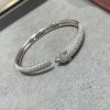 Cartier half diamond bracelet - LITELUX