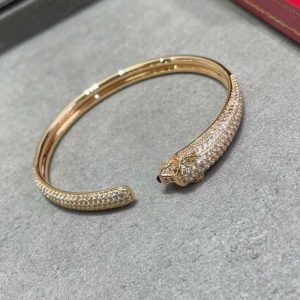 Cartier half diamond bracelet - LITELUX