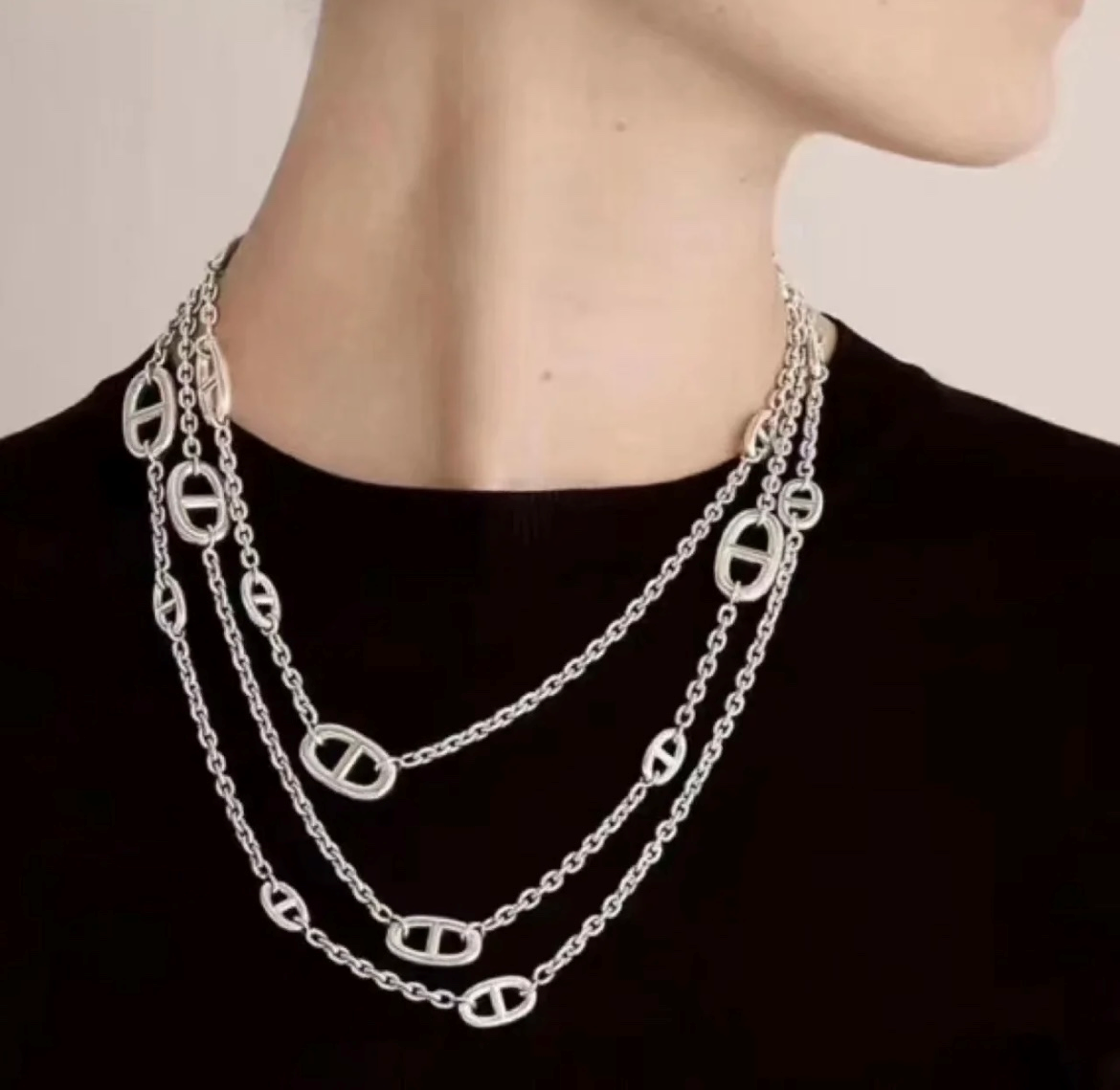 Hermès Metal Necklace - LITELUX