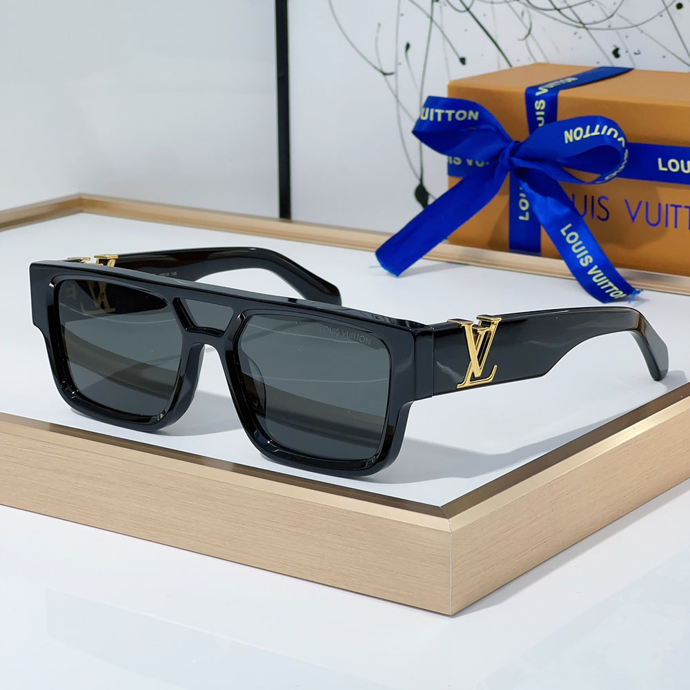 Louis Vuitton LVMirror leg Logo sunglasses Top quality （） - LITELUX