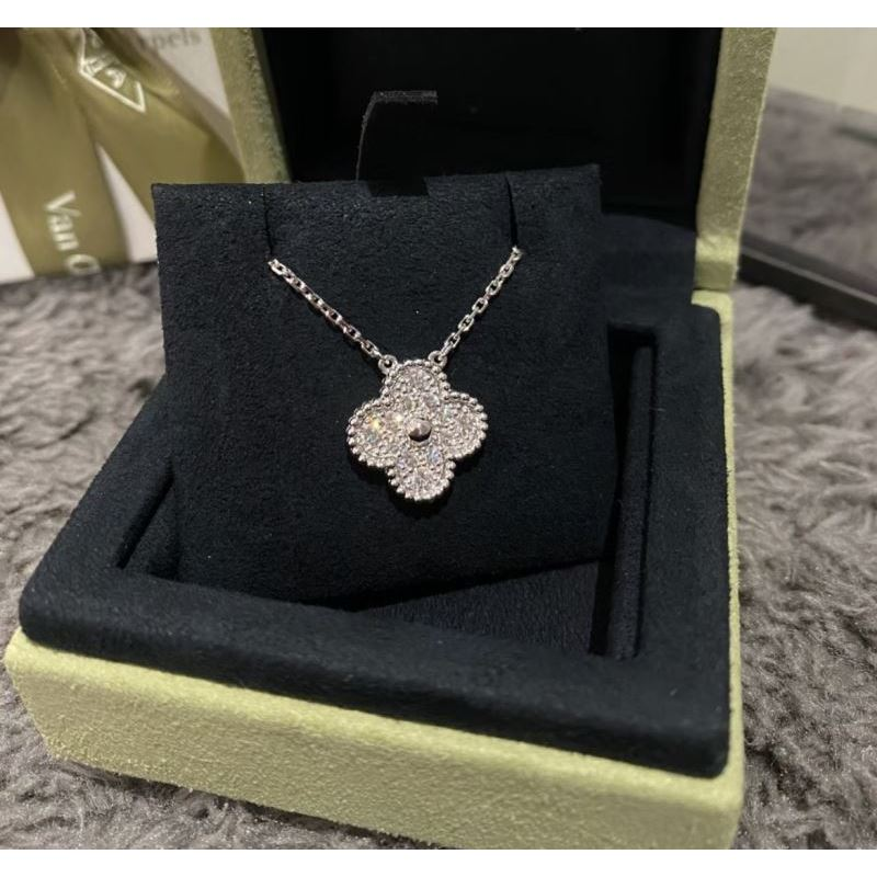 Van Cleef & Arpels Vca Four-Leaf Lucky Necklace - LITELUX